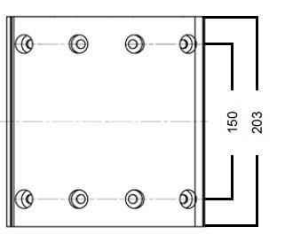 Standaardmaat SNK 420x200         