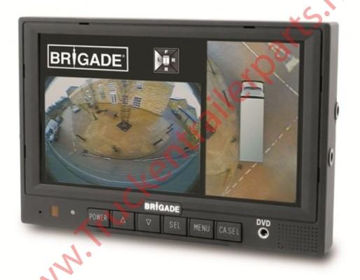 360 graden camerasysteem Brigrade 10 inch monitor           