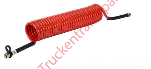 Luchtremspiralen compact TRP rood 4,5 meter   