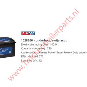 Accu 140amp shd     