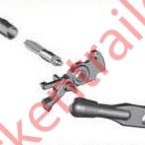 Hefboom + klemstuk Ringfeder 50mmm type 5050              