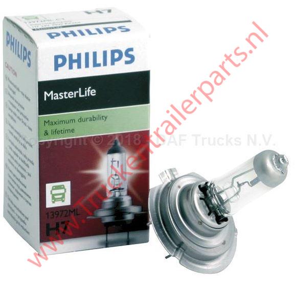 Philips halogeen lamp 24V H7 1200 branduren       