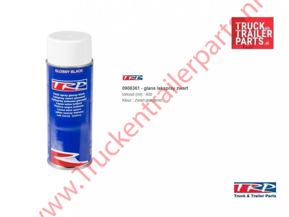 Trp lakspray zwartglanzend 400ml    