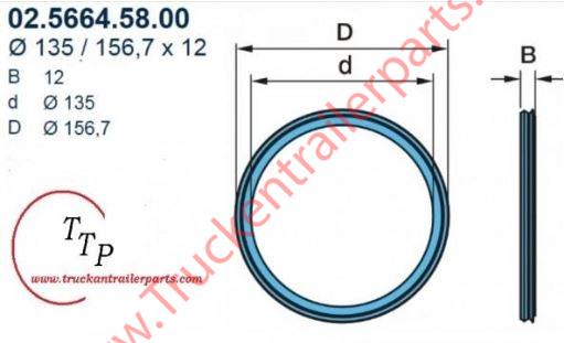 Keerring BPW 0256645800    