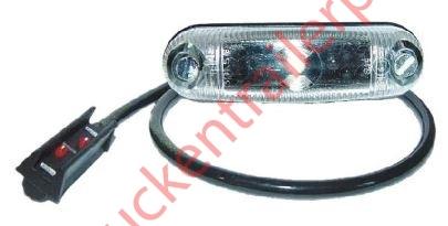 LED breedte contourlamp wit 3,5 meter kabel            