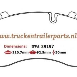 Remblokset Knorr Textar3030 ProTec S         