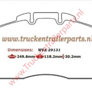 Set remblok  Meritor wva 29131                  