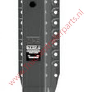 Steunpoot linksTRP zonder tandwielkast 650mm  hoog       
