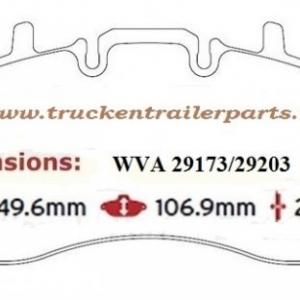 Remblokset Meritor 225-1             