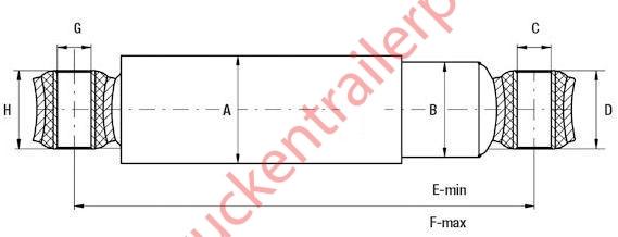 TRP Schokdempers Trailer Meritor              