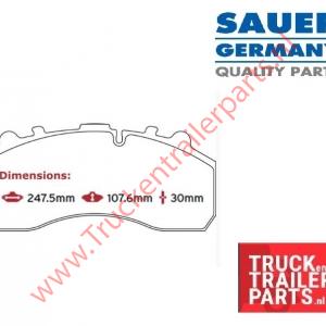 Remblok Scania,DAF,Iveco,MAN     