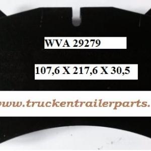 Set remblokken WVA29279 MANTGX      