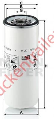 Brandstoffilter element WDK 11 102/11             