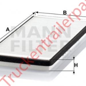 Interieurfilter element              