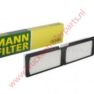 Interieurfilter element              