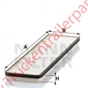 Interieurfilter element             