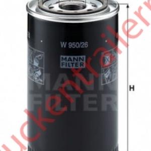Oliefilterelement W 950/26             