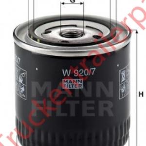 Oliefilterelement W 920/7 Y             