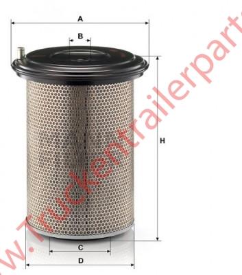 Luchtfilter element C 30 880/2             