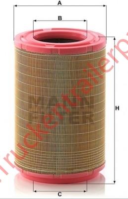 Luchtfilter element C 31 1254             