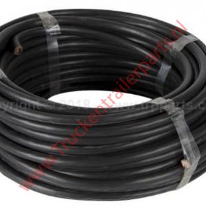 TRP accukabel 35mm zwart 25 meter         