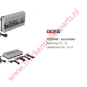 Acculader 4x4 Spanning 220-12 volt     