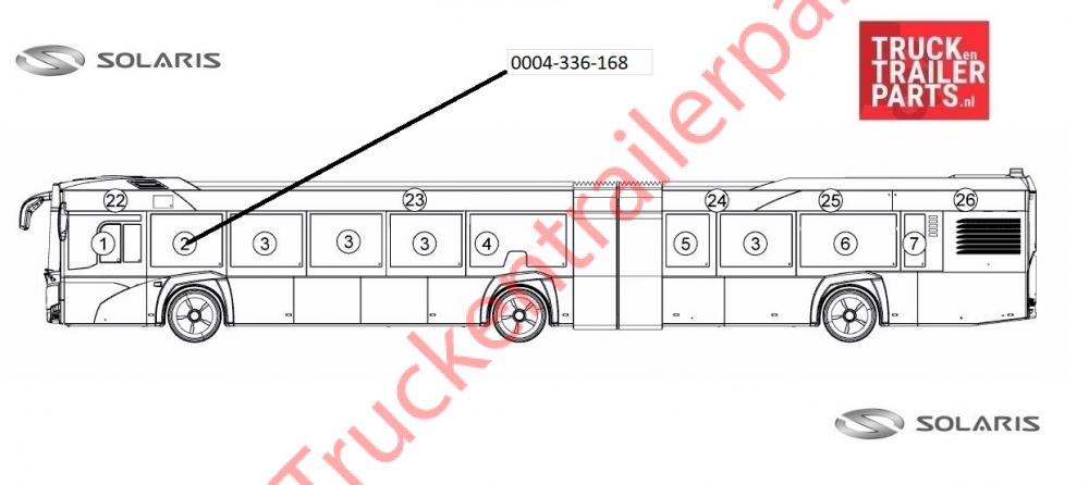 Zijruit Solaris bus positie 2    