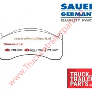 Remblok Volvo, fh, fh12, fh16     