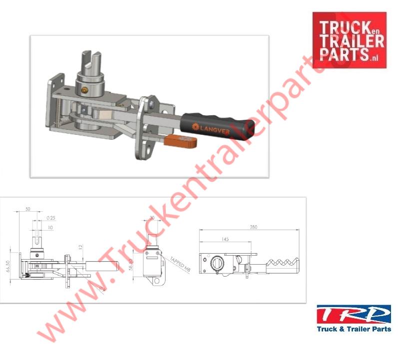 Zeilspanner trailer R45     