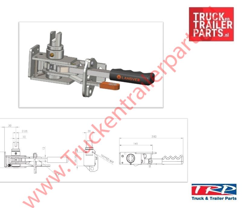 Zeilspanner trailer R45     