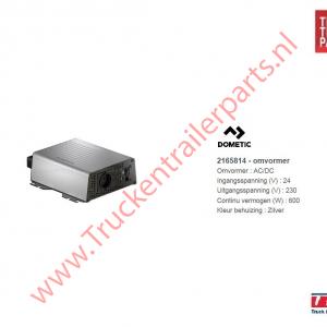 Dometic omvormer 600-1200watt     