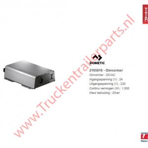 Dometic omvormer 1500-3000watt     